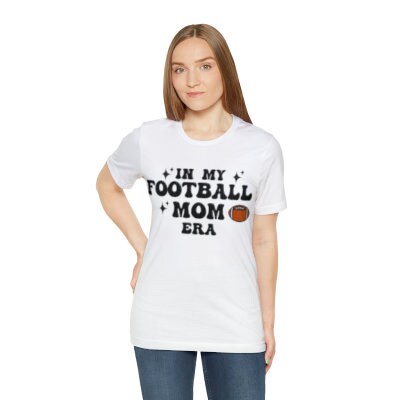 Football Mom Era Shirt, Mom Football Tee, Football Game Season Shirt, Game day Sport Mama Tee, My Era Tshirt, Team Spirit, Team Colors,Cheer