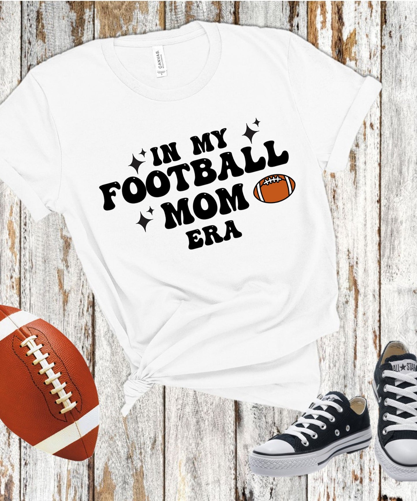 Football Mom Era Shirt, Mom Football Tee, Football Game Season Shirt, Game day Sport Mama Tee, My Era Tshirt, Team Spirit, Team Colors,Cheer