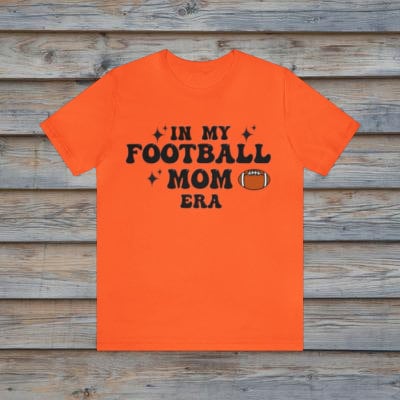 Football Mom Era Shirt, Mom Football Tee, Football Game Season Shirt, Game day Sport Mama Tee, My Era Tshirt, Team Spirit, Team Colors,Cheer