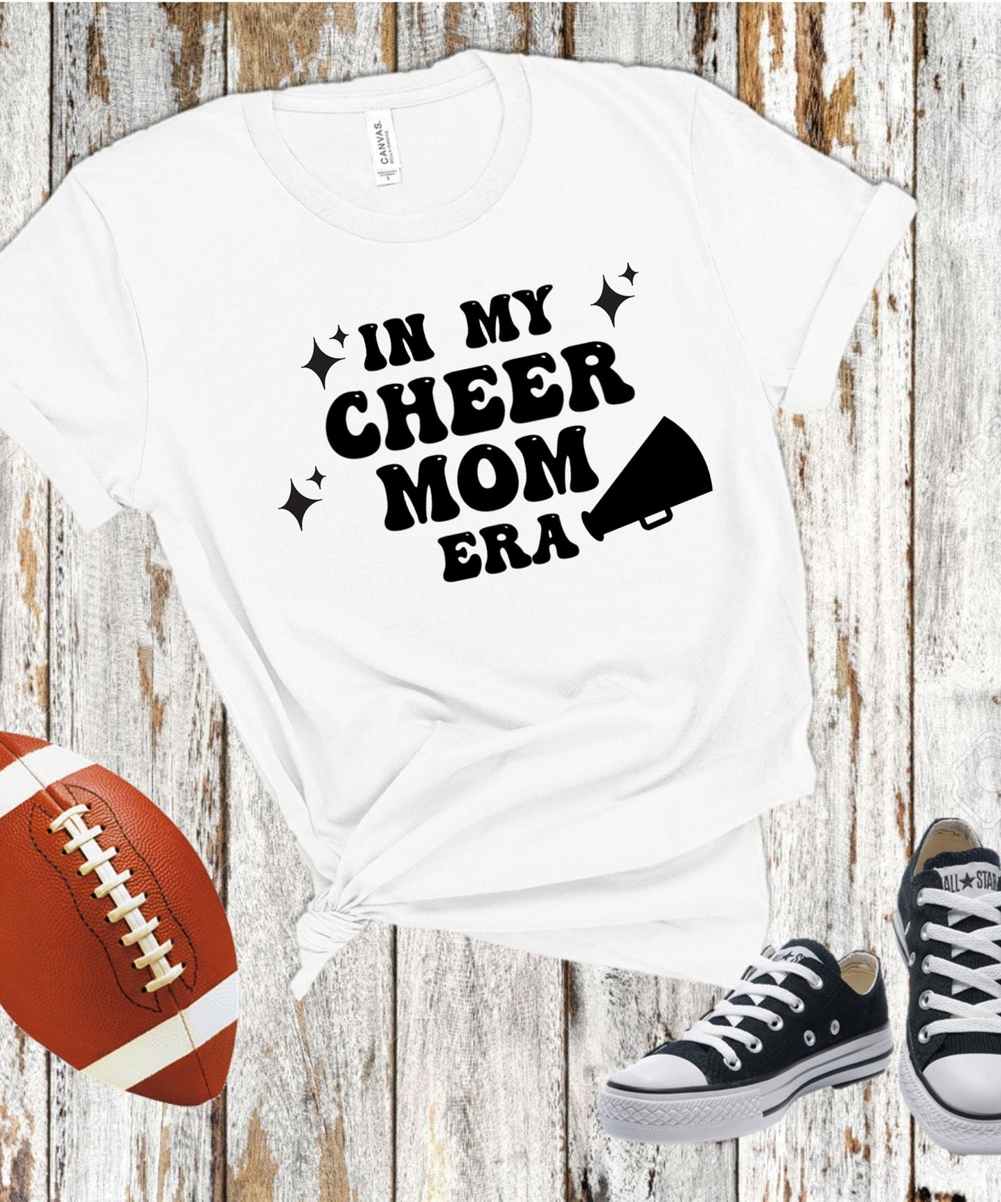 In My Cheer Mom Era, Cheer Mom Shirt, Cheer Mama Shirt, Cheer Mom Gifts, Cheer Mom Gear, Cheer Mom and Dad Shirts, Cheer Mom Squad Shirt