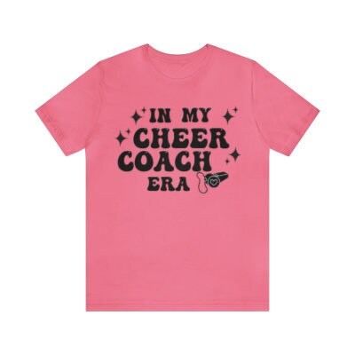 in My Cheer Coach Era, Cheer Coach SHIRT, Cheer Spirit, Cheer Squad Shirt, Cheer Coach gift, Team Spirit Shirt, Cheer Competition, Pom Pom