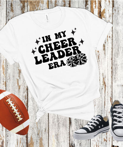 Cheerleader Era shirt,Cheer Shirt, Spirit Wear,Cheer Camp, Cheer Competition, Cheer Mom, Cheer Coach, Pep Rally, Breast Cancer Pink,