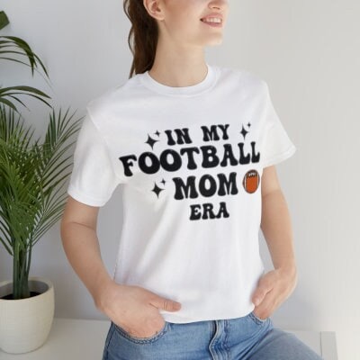 Football Mom Era Shirt, Mom Football Tee, Football Game Season Shirt, Game day Sport Mama Tee, My Era Tshirt, Team Spirit, Team Colors,Cheer