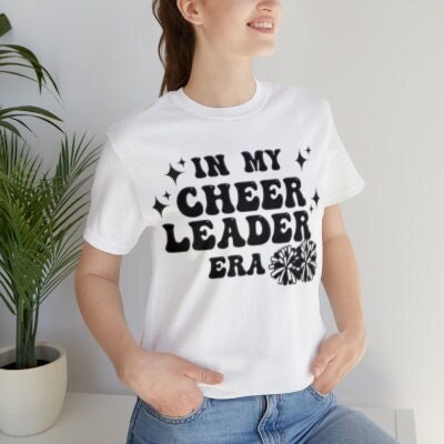 Cheerleader Era shirt,Cheer Shirt, Spirit Wear,Cheer Camp, Cheer Competition, Cheer Mom, Cheer Coach, Pep Rally, Breast Cancer Pink,