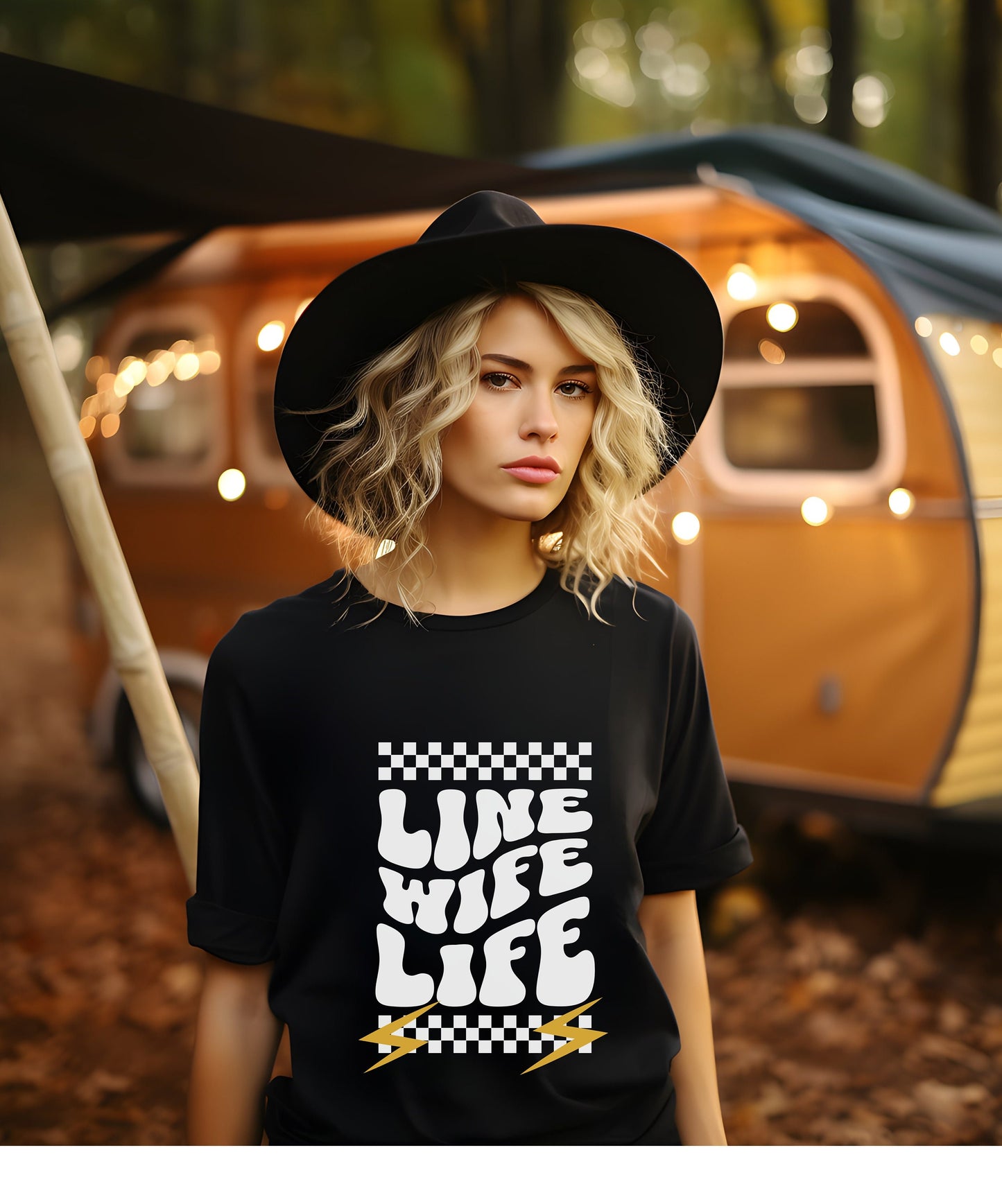 Line Wife Shirt, Linewife T Shirt, Lineman Gifts, Girlfriend bolt png, Electrician Gift, LifeWife proud,womens tee,Trendy Groovy checkered