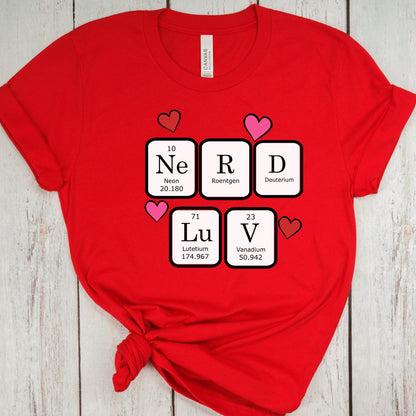 Science Valentines Periodic Table Shirt, Chemistry Gift, Biology Shirt, Funny Science Tee, Math Teacher Shirt, Chemistry Nerd Valentines Tee