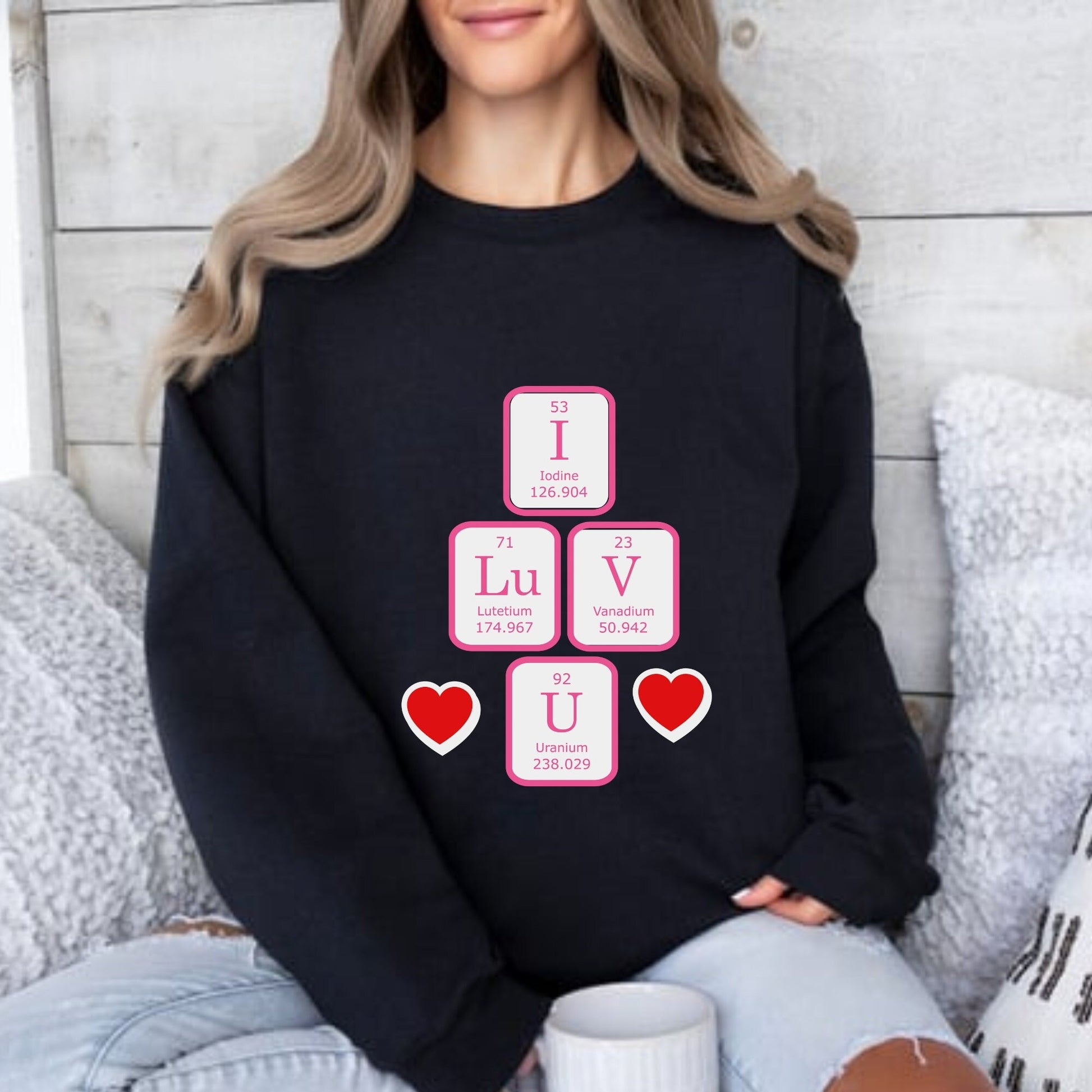 Science Valentines Periodic Table Shirt, Chemistry Gift, Biology Shirt, Funny Science Tee, Math Teacher Shirt, Chemistry Nerd Valentines Tee