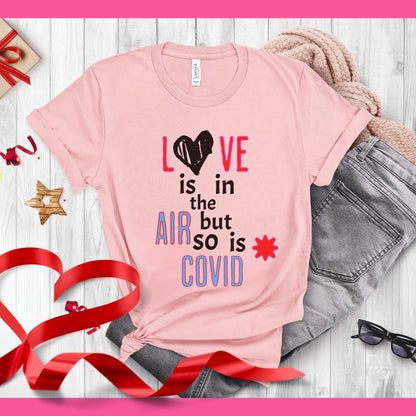 Anti Valentines Day Shirt, Love is in the Air Valentines Sweater, Funny Valentines Day Sweater, Valentines Day Covid Sweatshirt for Women