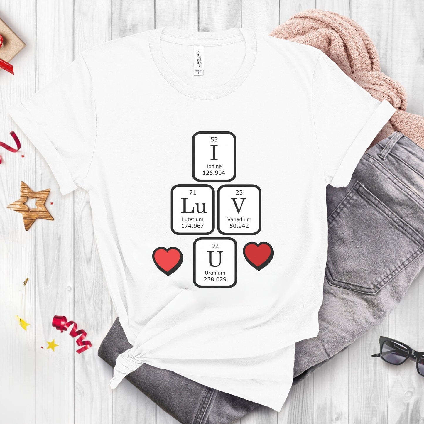 Science Valentines Periodic Table Shirt, Chemistry Gift, Biology Shirt, Funny Science Tee, Math Teacher Shirt, Chemistry Nerd Valentines Tee