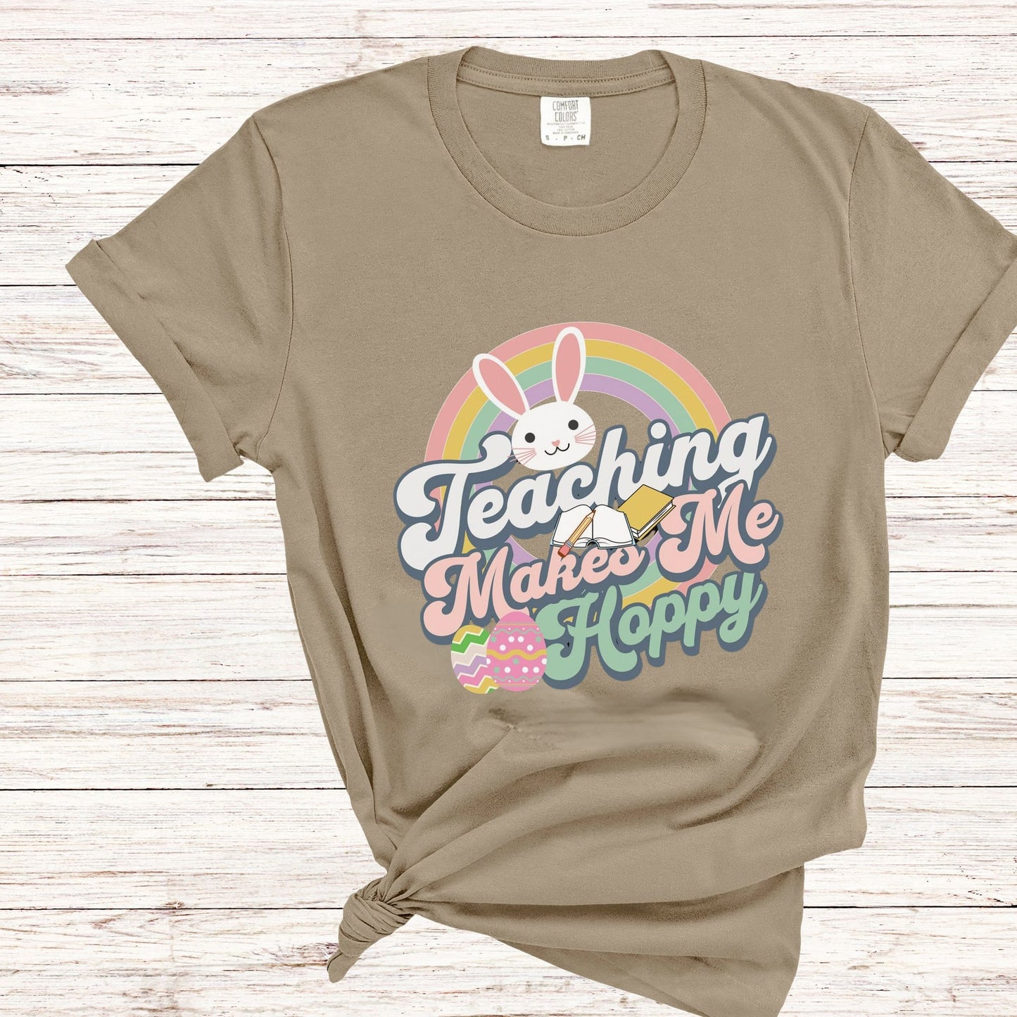 Easter Teacher Shirt, Easter Egg Hunt Tee, Happy Easter Shirt, Spring Teacher Shirt,Teacher Bunny Tshirt, Teacher Clothes, Homeschool Shirt